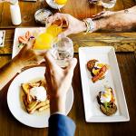 DOWAN 9.7" Rectangle Serving Plates Set of 4