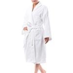 Alpine Swiss Women’s Terry Cloth Bathrobe - White