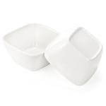 ZENFUN Square Chip & Dip Serving Bowl Set