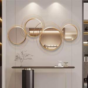 Modern Gold Star Ring Decorative Wall Mirror