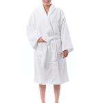 Alpine Swiss Women’s Terry Cloth Bathrobe - White