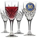 Dublin Stemmed Wine Glasses Set of 4