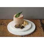 Round Marble Cheese and Cutting Board