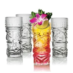 Lily's Home Set of 4 Tiki Glasses
