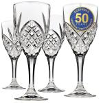 Dublin Stemmed Wine Glasses Set of 4