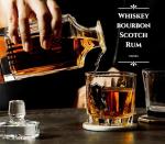 American Flag Whiskey Decanter Set with Glasses