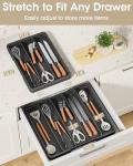 Expandable Silverware Organizer for Kitchen Drawers