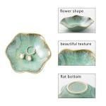 Emerald Green Ceramic Jewelry & Trinket Dish