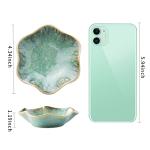 Emerald Green Ceramic Jewelry & Trinket Dish