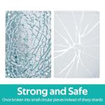 Murrey Home Tempered Glass Cutting Board 16"x12