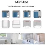 Sage Green Eucalyptus Leaf Shower Curtain