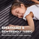 Dark Grey L-Shape Modular Sectional Sofa with Chaise