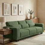 Marsail 89" Green 3-Seater Modern Sofa
