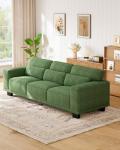 Marsail 89" Green 3-Seater Modern Sofa