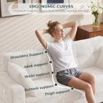 Modern 70" Loveseat Sofa with Charging Ports