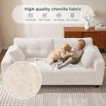 Modern 70" Loveseat Sofa with Charging Ports