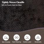 112" Modern L-Shaped Couch with Movable Ottoman