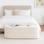 Teddy Sherpa Storage Ottoman Bench for Modern Interiors