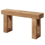 63-Inch Wooden Console Table for Entryway or Sofa