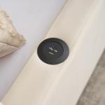 Modern Velvet Daybed with Trundle & USB Ports