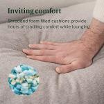 Zinus Aidan Sling Armchair with Foam Cushioning