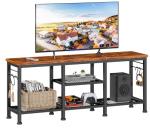 Rustic Brown TV Stand for TVs Up to 55