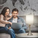 Dimmable 3-Way Touch Control Table Lamp