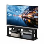 Furinno Nelly 3-Tier TV Stand with Open Shelves
