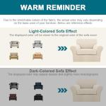 Turquoize Jacquard Armchair Covers, Biscotti Beige