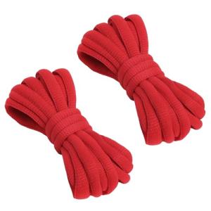 27" Oval Red Shoelaces for Sneakers and Athletics