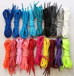 27" Oval Red Shoelaces for Sneakers and Athletics