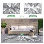 GENIMO 5' x 8' Waterproof Outdoor Reversible Rug