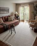 Loloi Malibu Collection Tan and Dove Area Rug
