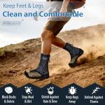 Frelaxy Ultralight Hiking Gaiters - Black