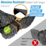 Frelaxy Ultralight Hiking Gaiters - Black