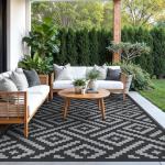 GENIMO 5'x8' Waterproof Reversible Outdoor Rug