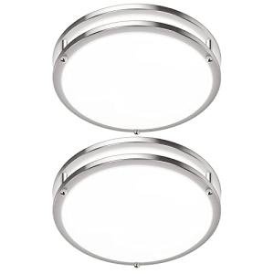 2-Pack 12" Dimmable LED Ceiling Lights
