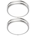 2-Pack 12" Dimmable LED Ceiling Lights