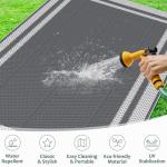 Reversible Outdoor Rug for Patio and Deck