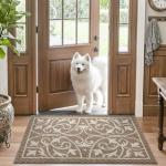 Indoor Welcome Mat - Non-Slip & Washable 24x36
