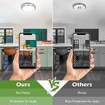 2-Pack 12" Dimmable LED Ceiling Lights