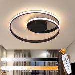 18 Inch Modern Dimmable LED Ceiling Light with Remote