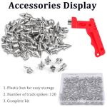 120PCS Stainless Steel Track & Cross Country Spikes