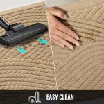 Beige Non-Slip Front Door Mat for Entryway