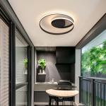 18 Inch Modern Dimmable LED Ceiling Light with Remote