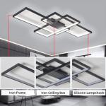 Modern LED Ceiling Light with Remote Control