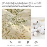 Floral 4-Piece Cotton Duvet Cover Set