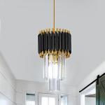 Gold Crystal Pendant Chandelier for Modern Spaces
