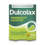 Dulcolax Laxative Tablets for Constipation Relief