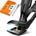 Toe Nail Clippers for Thick Nails with Catcher